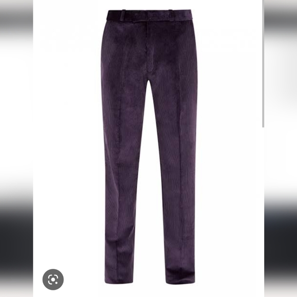 Zara Velvet Purple Jeans - Picture 5 of 10